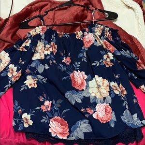 Floral blouse